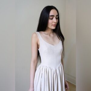 NWOT Ovate Hemlock Dress Bone Small